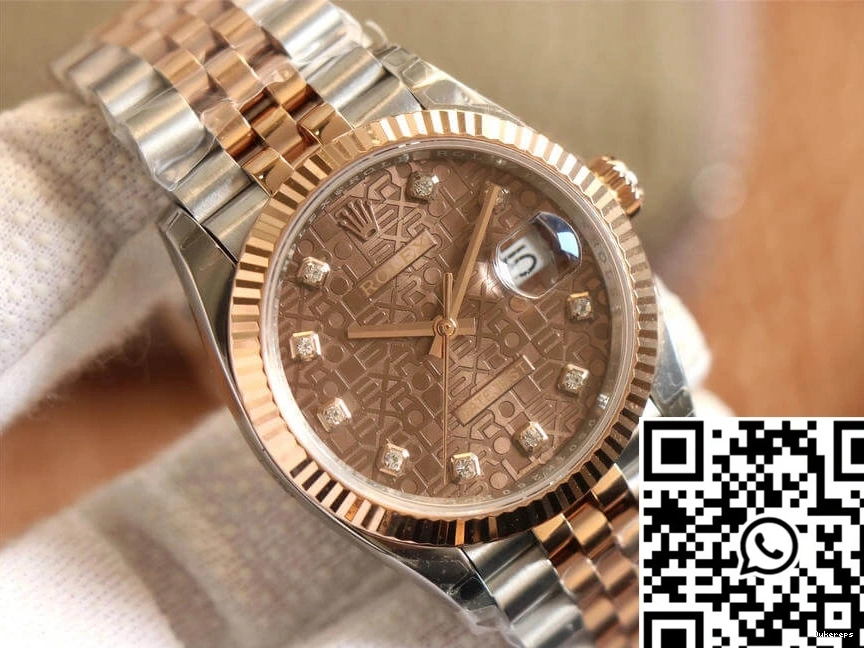 Rolex Datejust M126231-0025 Dial EW Diamond Color Factory Chocolate 0511